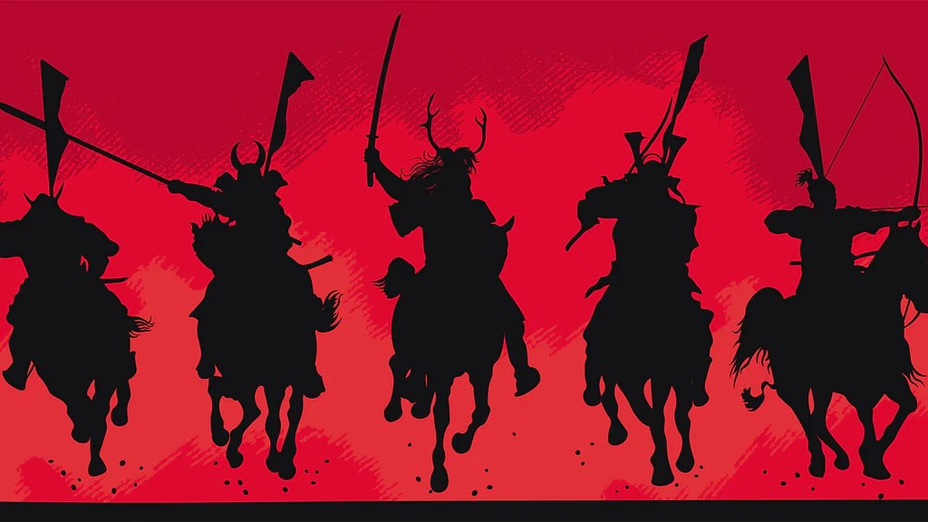 Japanese samurai culture has a small presence in Warhammer 40k.