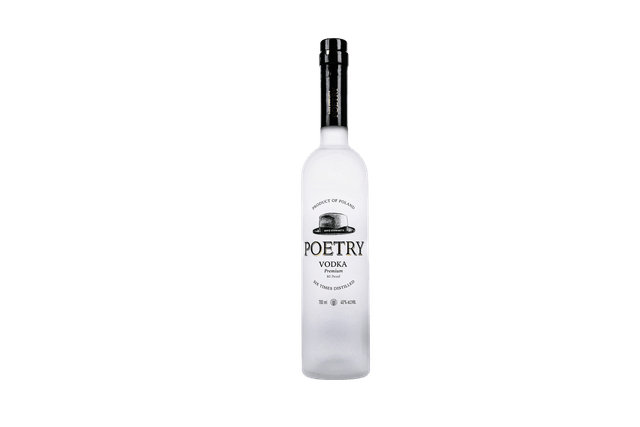 Poetry vodka. 