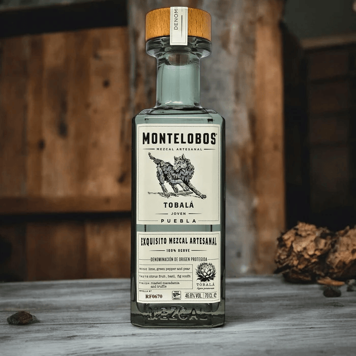 Montelobos Tobala mezcal. 